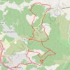 Itinéraire Dans le massif du regagnas, distance, dénivelé, altitude, carte, profil, trace GPS