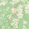 Itinéraire En passant par le Tombeau du Géant, distance, dénivelé, altitude, carte, profil, trace GPS