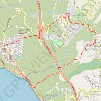 Itinéraire Saint-Leu - Boucle Pointe des Châteaux - Cayenne, distance, dénivelé, altitude, carte, profil, trace GPS
