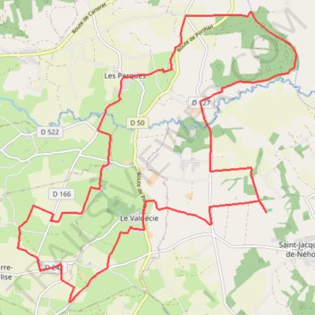 Itinéraire Rando 22km 2026, distance, dénivelé, altitude, carte, profil, trace GPS