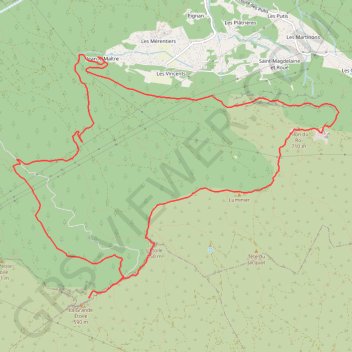 Itinéraire Massif de l'Etoile proposition, distance, dénivelé, altitude, carte, profil, trace GPS