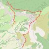 Itinéraire Les crêtes de Boursier les pivoines, distance, dénivelé, altitude, carte, profil, trace GPS