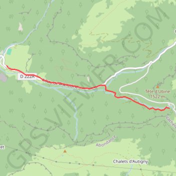Itinéraire Vallée d'Abondance, distance, dénivelé, altitude, carte, profil, trace GPS