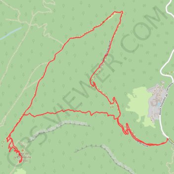 Itinéraire Crêtes des Charmilles, distance, dénivelé, altitude, carte, profil, trace GPS