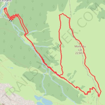 Itinéraire 648 Mont du Lis, distance, dénivelé, altitude, carte, profil, trace GPS