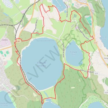 Itinéraire Istres-Etangs, distance, dénivelé, altitude, carte, profil, trace GPS