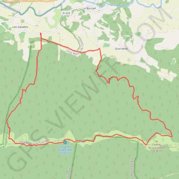 Itinéraire Luberon - Versant nord du Grand Luberon, distance, dénivelé, altitude, carte, profil, trace GPS