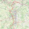 Itinéraire GR5 De Mondorff (Moselle) à Bayonville-Sur-Mad (Meurthe-et-Moselle), distance, dénivelé, altitude, carte, profil, trace GPS