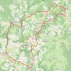 Itinéraire Les crêtes de Sauvessanges - 42859 - UtagawaVTT.com, distance, dénivelé, altitude, carte, profil, trace GPS