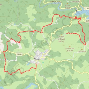 Itinéraire 2020-07-04 18:56:07, distance, dénivelé, altitude, carte, profil, trace GPS