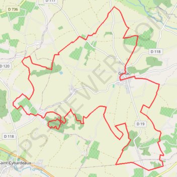 Itinéraire Boucle les Bouchauds-4090153, distance, dénivelé, altitude, carte, profil, trace GPS