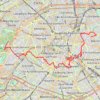 Itinéraire Paris, distance, dénivelé, altitude, carte, profil, trace GPS