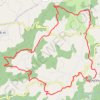 Itinéraire Autour de Mourjou, distance, dénivelé, altitude, carte, profil, trace GPS