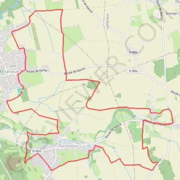 Itinéraire La Misellane, distance, dénivelé, altitude, carte, profil, trace GPS