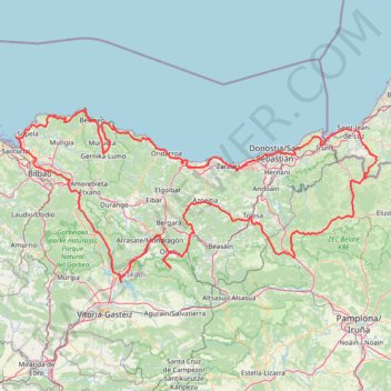 Itinéraire Track liberty-2023-11-20T07:56:24.388Z, distance, dénivelé, altitude, carte, profil, trace GPS
