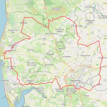 Itinéraire 1 - mercredi_blainville-20525483-1750613420-282, distance, dénivelé, altitude, carte, profil, trace GPS