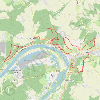 Itinéraire Trail des Rois Maudits 2023 27 km, distance, dénivelé, altitude, carte, profil, trace GPS