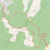 Itinéraire Salazac-la Valbonne, distance, dénivelé, altitude, carte, profil, trace GPS