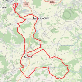 Itinéraire Falisolle, distance, dénivelé, altitude, carte, profil, trace GPS