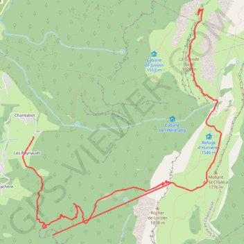 Itinéraire ONmove 500 HRM - 29/05/2021, distance, dénivelé, altitude, carte, profil, trace GPS