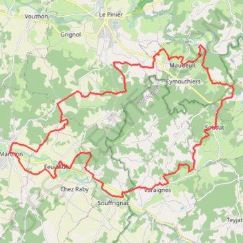 Itinéraire Chambon Station - Circuit n°15 - VTT, distance, dénivelé, altitude, carte, profil, trace GPS