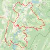 Itinéraire Le tour des lacs - Clairvaux-les-Lacs, distance, dénivelé, altitude, carte, profil, trace GPS