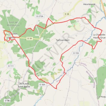 Itinéraire Randonnée Le Billot, distance, dénivelé, altitude, carte, profil, trace GPS