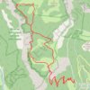 Itinéraire Têtes de l'Agnelet dans le Vercors Sud, distance, dénivelé, altitude, carte, profil, trace GPS