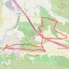 Itinéraire Les alentours de Lançon de Provence, distance, dénivelé, altitude, carte, profil, trace GPS