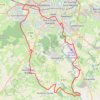 Itinéraire Laval en passant par la vallée du Vicoin et de la Mayenne, distance, dénivelé, altitude, carte, profil, trace GPS
