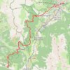 Itinéraire Briançon-vallon de Fournel, distance, dénivelé, altitude, carte, profil, trace GPS