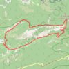 Itinéraire Les Alazards - Pic du Comte, distance, dénivelé, altitude, carte, profil, trace GPS