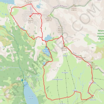 Itinéraire Pic-de-Bastan-par-les-lacs: 28-09-2017, distance, dénivelé, altitude, carte, profil, trace GPS