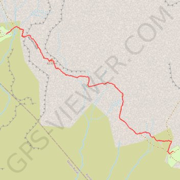 Itinéraire Machame - J4, distance, dénivelé, altitude, carte, profil, trace GPS
