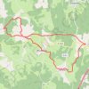 Itinéraire Le huit de Prondines (63470) Auvergne, distance, dénivelé, altitude, carte, profil, trace GPS