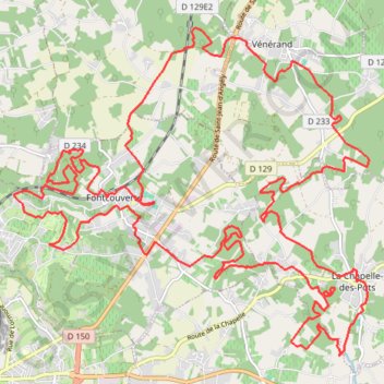Itinéraire LE GRAND ROC, distance, dénivelé, altitude, carte, profil, trace GPS