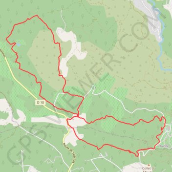 Itinéraire Chateau berne, distance, dénivelé, altitude, carte, profil, trace GPS