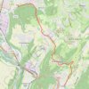 Itinéraire Sur les Pas des Huguenots - Vizille - Echirolles, distance, dénivelé, altitude, carte, profil, trace GPS