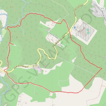 Itinéraire LORGUES LE CONTENT, distance, dénivelé, altitude, carte, profil, trace GPS