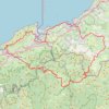 Itinéraire Saint-Pée-sur-Nivelle Cyclisme 121,69 km - 29 mars, distance, dénivelé, altitude, carte, profil, trace GPS