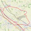 Itinéraire Baziege Montgiscard, distance, dénivelé, altitude, carte, profil, trace GPS