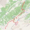 Itinéraire 2023-06-24 14:11:48, distance, dénivelé, altitude, carte, profil, trace GPS