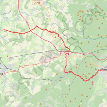 Itinéraire Votre trajet : 20240609_092700, distance, dénivelé, altitude, carte, profil, trace GPS