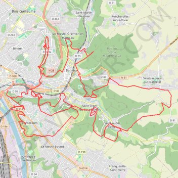 Itinéraire GROSSSS MOUT'LÉON, distance, dénivelé, altitude, carte, profil, trace GPS