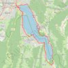 Itinéraire Annecy Randonnée, distance, dénivelé, altitude, carte, profil, trace GPS
