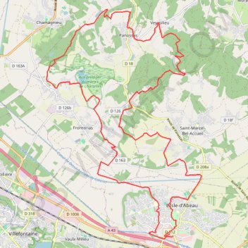 Itinéraire Rando Le Dauphin, distance, dénivelé, altitude, carte, profil, trace GPS