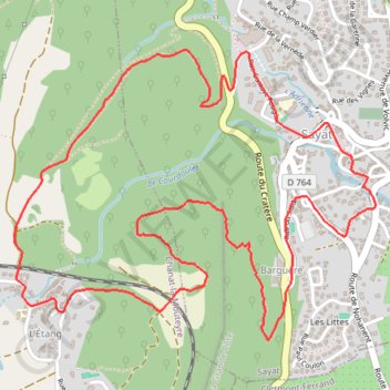 Itinéraire Rando Le Repaire des Gaulois, distance, dénivelé, altitude, carte, profil, trace GPS