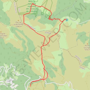Itinéraire Col des supeyres, distance, dénivelé, altitude, carte, profil, trace GPS