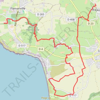Itinéraire Parcours Equestre matin, distance, dénivelé, altitude, carte, profil, trace GPS