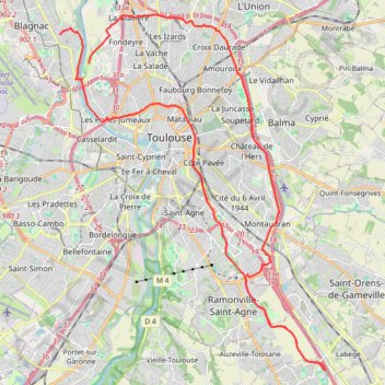 Itinéraire 07/11/2023 10:24:43, distance, dénivelé, altitude, carte, profil, trace GPS